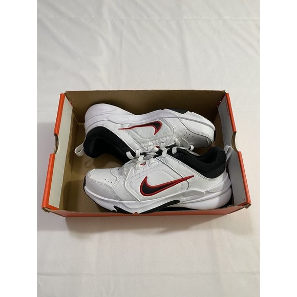 New Mens Size 8 White Black Red Nike DefyAllDay Running Shoes DJ1196 101 main image 9